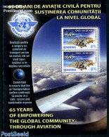 Romania 2010 65 Years ICAO S/s, Mint NH, Transport - Aircraft & Aviation - Neufs