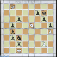 Aruba 2011 Chess Game Byrne-Fischer New York 1956 15v M/s, Mint NH, Nature - Sport - Horses - Chess - Schach