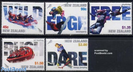 New Zealand 2004 Extreme Sports 5v, Mint NH, Sport - Transport - Fun Sports - Parachuting - Sport (other And Mixed) - .. - Ongebruikt