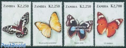 Zambia 2005 Butterflies 4v, Mint NH, Nature - Butterflies - Zambie (1965-...)