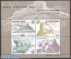 Albania 2003 Castles S/s, Mint NH - Albanië