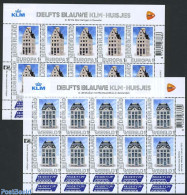 Netherlands 2012 Personal Stamps Europe And World 2 M/s, Mint NH, Art - Architecture - Art & Antique Objects - Ungebraucht
