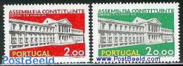Portugal 1975 Assembly Court 2v, Mint NH, Various - Justice - Neufs