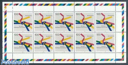 Germany, Federal Republic 1997 50 Years City Partnership M/s, Mint NH - Unused Stamps