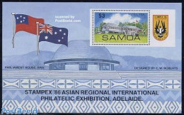 Samoa 1986 STAMPEX S/s, Mint NH, Philately - Samoa (Staat)