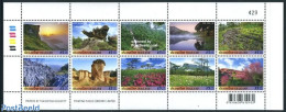 Thailand 2008 Mountains 10v M/s, Mint NH, Nature - Sport - Water, Dams & Falls - Mountains & Mountain Climbing - Klimmen