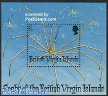 Virgin Islands 1997 Crabs S/s, Mint NH, Nature - Shells & Crustaceans - Crabs And Lobsters - Marine Life