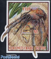Fiji 2004 Coconut Crab S/s, Mint NH, Nature - Shells & Crustaceans - Crabs And Lobsters - Marine Life