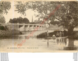 21.  AUXONNE .  Pont Sur La Saone . - Auxonne