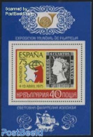Bulgaria 1975 Espana 75 S/s, Mint NH, Philately - Stamps On Stamps - Ungebraucht