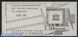 Brazil 1966 UNESCO S/s, Mint NH, History - Unesco - Nuovi