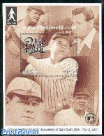 Guyana 1995 Babe Ruth S/s, Mint NH, Sport - Baseball - Béisbol