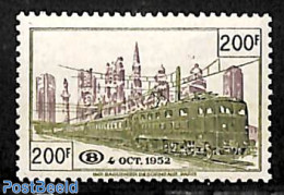 Belgium 1953 Railway Stamp, North South Line 1v, Mint NH, Transport - Railways - Neufs