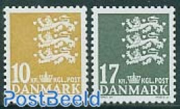 Denmark 2006 Definitives 2v (10Kr, 17Kr), Mint NH, History - Coat Of Arms - Unused Stamps