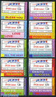 Netherlands Antilles 2006 IPOS Labels 10v, Mint NH, Post - Post