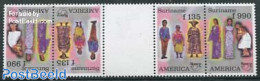 Suriname, Republic 1996 UPAE, Costumes Gutterpair (with 2 Sets), Mint NH, Various - U.P.A.E. - Costumes - Costumi