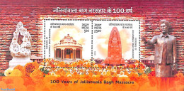 India 2019 Jallianwala Bagh Massacre S/s, Mint NH - Nuevos