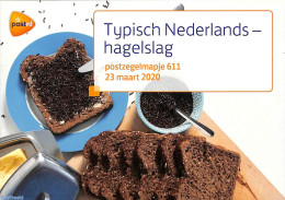Netherlands 2020 Typical Dutch, Hagelslag, Presentation Pack 611, Mint NH, Health - Food & Drink - Ungebraucht
