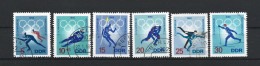 DDR 1968 Ol. Winter Games Grenoble Y.T. 1031/1036 (0) - Usati