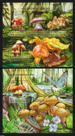 Central Africa 2015 Mushrooms 2 S/s, Mint NH, Nature - Mushrooms - Mushrooms