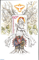 Czech Republic 2021 Holy Ludmilla S/s, Mint NH, Religion - Religion - Autres & Non Classés