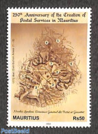 Mauritius 2022 Creation Of Post Offices 1v, Mint NH, Various - Post - Maps - Poste