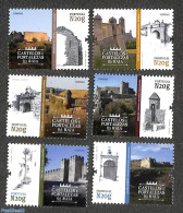 Portugal 2023 Castles And Palaces 6v, Mint NH, Art - Castles & Fortifications - Unused Stamps