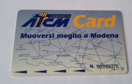 ATCM Card Muoversi Meglio A Modena Rara Card 1990 - Gift Cards