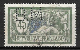 792	N°	143	Perforé	-	BM 130	-	BANQUE De MULHOUSE - Gebraucht