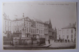 BELGIQUE - BRABANT WALLON - NIVELLES - La Fontaine Sur La Grand'Place - Nijvel