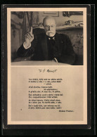 AK Präsident Masaryk (TGM) Mit Erhobener Hand  - Politische Und Militärische Männer
