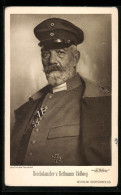 AK Reichskanzler Von Bethmann Hollweg In Uniform Mit Schirmmütze  - Politieke En Militaire Mannen