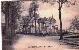 88 - Vosges -  RAMBERVILLERS - Route D'Epinal - Rambervillers