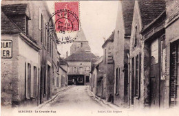 89 - Yonne -  SERGINES - La Grande Rue - Sergines