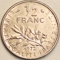 France - 1/2 Franc 1972, KM# 931.1 (#4291) - 1/2 Franc