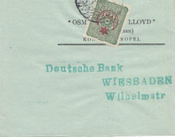 1916: Streifband Nach Wiesbaden - Otros & Sin Clasificación