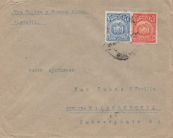 1927 Cover Cochabamba Via Buenos Aires To Berlin/Germany - Bolivia