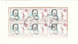 ITALIA 1983 L.400 EUROPA GALILEI - 1983