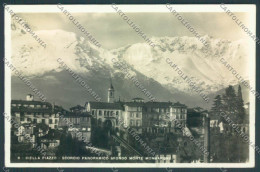 Biella Città PIEGA Foto Cartolina ZT5310 - Biella