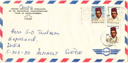 Morocco Air Mail Cover Sent To Sweden 23-6-1971 - Marruecos (1956-...)