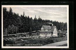 AK Leubnitztal, Gasthaus Jägerhaus Im Werdauer Wald  - Werdau