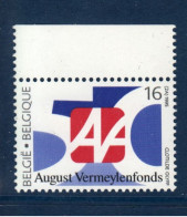 Belgique België, **, Yv 2585, Mi 2637, SG 3252, 50e Anniversaire Du Fonds August Vermeylen, - Nuevos