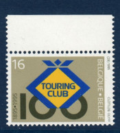 Belgique België, **, Yv 2586, Mi 2638, SG 3253, Touring Club De Belgique, - Unused Stamps