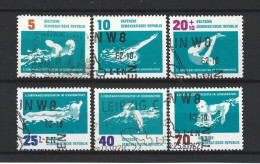 DDR 1962 Swimming Y.T. 620/625  (0) - Gebruikt