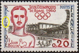 France Variété N° 1265c ** U De REPUBLIQUE Cassé - Jeux Olympiques De Rome - Jean Bouin - Ungebraucht