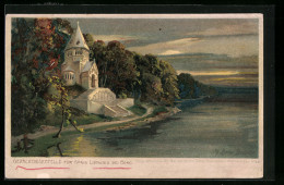 Künstler-Lithographie Edward Harrison Compton: Gedächtniskapelle Für König Ludwig II. Bei Berg  - Diemer, Zeno