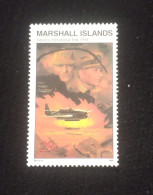 O) 1994 MARSHALL ISLANDS,  FIGHTER PLANE - WAR, JAPANESE DEFEATED  AT TRUK 1944, MNH - Marshallinseln