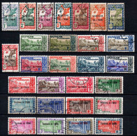 Inini  - 1932  -  Tb De Guyane Surch   - N° 1 à 28 Série Complète  - Oblit - Used - Gebraucht