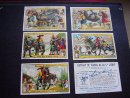 Original Old Cards Chromos Liebig S 1158 Le Meunier Son Fils Et L' Ane Complet - Liebig