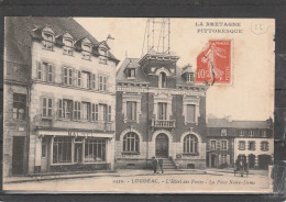 22 - LOUDEAC - L' Hôtel Des Postes - La Place Notre Dame - Loudéac